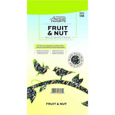 Americas 7 lbs Fruit & Nut Wild MP96 Bird Food 2800107